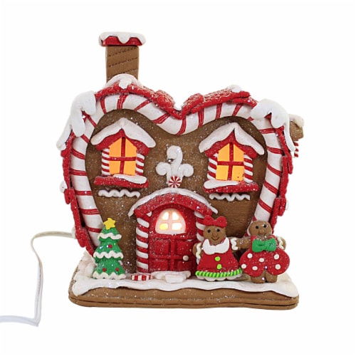 Holiday Home Christmas Cookie Container - Gingerbread/Candy Cane, 1 ct -  Food 4 Less