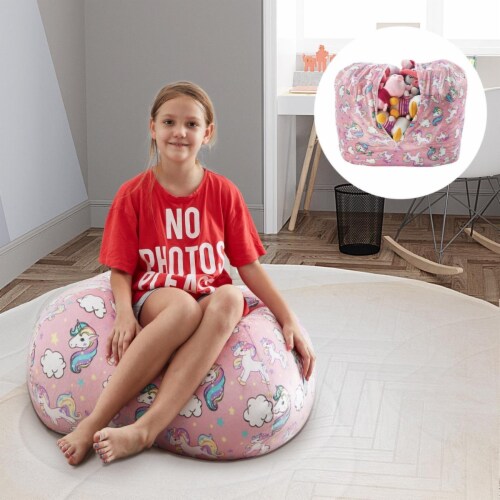 Extra Large Bean Bag Chair Cover - Pink