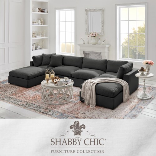 Shabby on sale chic sectional