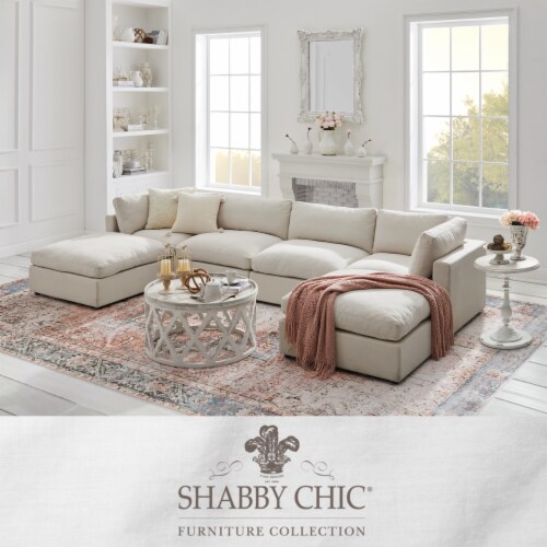 Shabby discount chic sectional