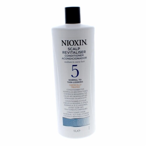 Nioxin U-HC-2196 System 5 Scalp Therapy for Medium & Coarse Natural Normal to Thin Looking Ha Perspective: front