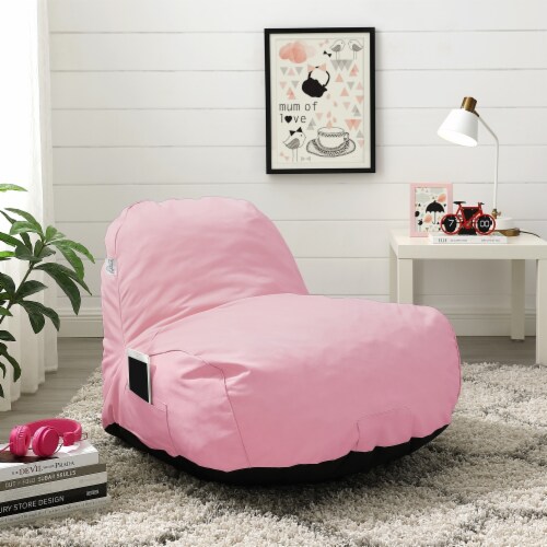 Loungie Cosmic Foam Lounge Chair Nylon Bean Bag Indoor Outdoor