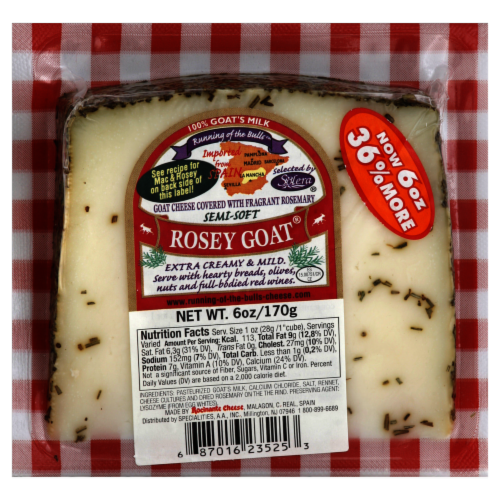 Running of the Bulls Rosey Goat Perspective: front