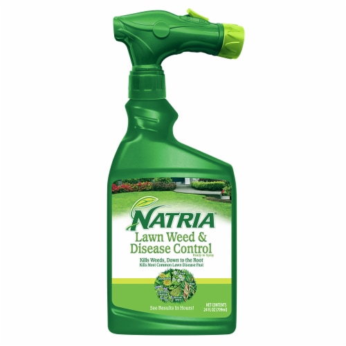 Natria Lawn Weed & Disease Control Perspective: front
