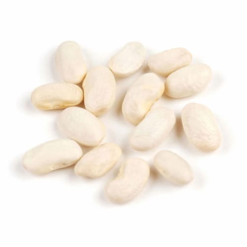 Woodland Foods 40807 10 lbs Organic Cannellini Beans Perspective: front