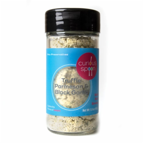 Curious Spoon Truffle Parmesan & Black Garlic Seasoning Perspective: front