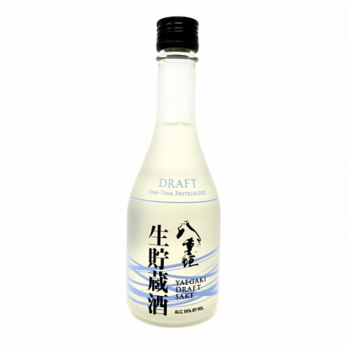 Yaegaki Draft Sake Perspective: front