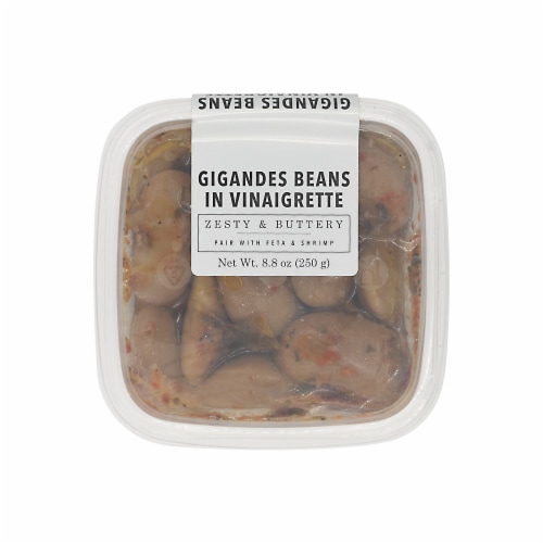 Murray's® Zesty & Buttery Gigandes Beans in Vinaigrette Perspective: front