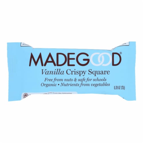 Made Good® Vanilla Crispy Squares Perspective: front