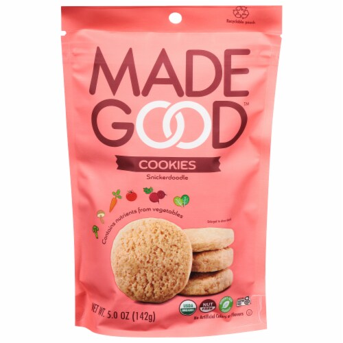 MadeGood™ Organic Snickerdoodle Cookies Perspective: front