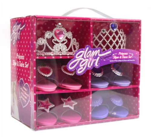 Glam Girl Princess Shoe Tiara Set 6 Pack 6 pk Smith s Food and Drug