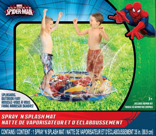 Spiderman Spray Mat Perspective: front