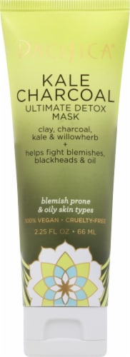 Pacifica Kale Charcoal Ultimate Detox Mask Perspective: front