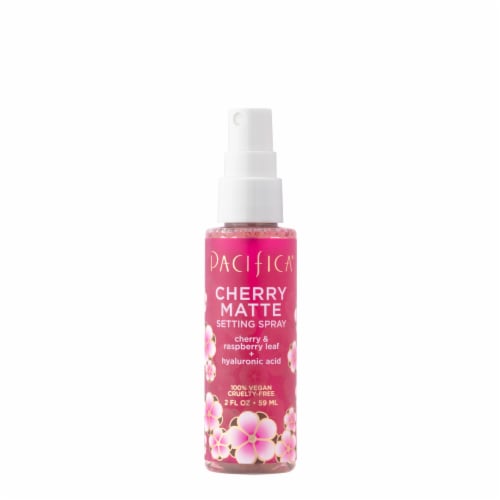 Pacifica® Vegan Cherry Matte Setting Spray Perspective: front