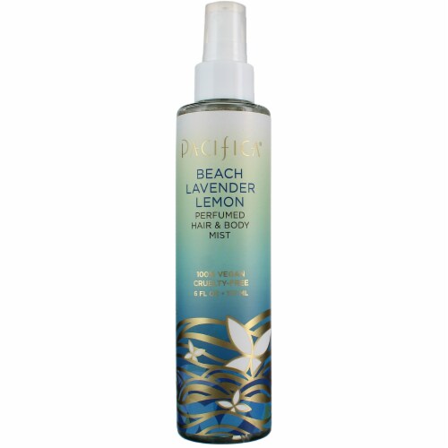 Pacifica Beach Lavender Lemon Perfumed Hair Body Mist Beach