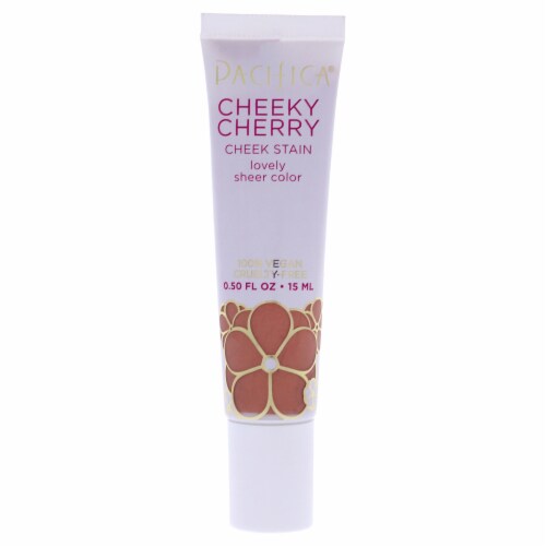 Pacifica Cheeky Cherry Cheek Stain Sweet Cherry Blush 0.50 oz Perspective: front