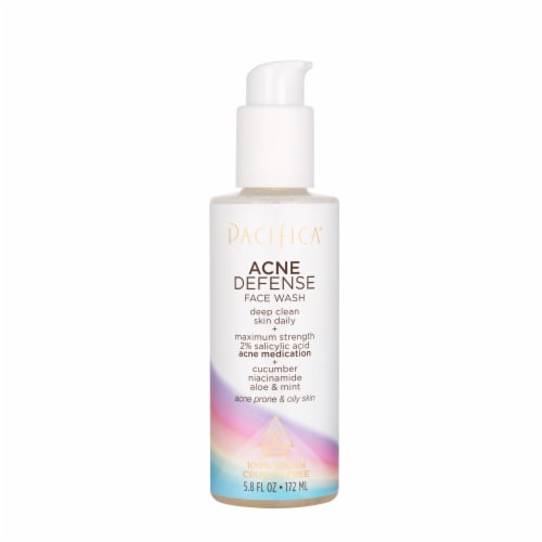 Pacifica Acne Defense Face Wash Perspective: front
