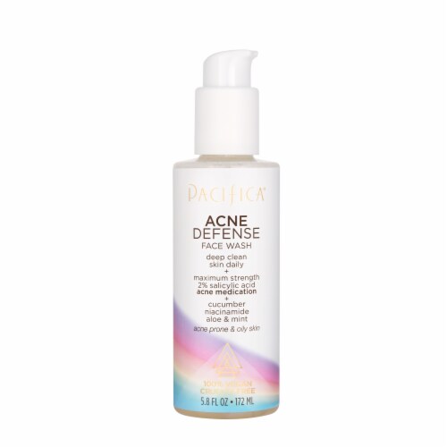 Pacifica Acne Defense Face Wash Perspective: front