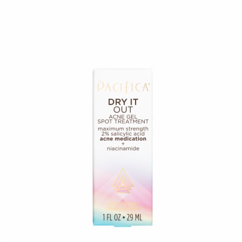 Pacifica® Vegan Dry it Out Acne Gel Spot Treatment Perspective: front