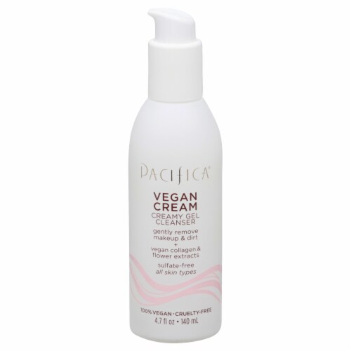 Pacifica Vegan Cream Creamy Gel Cleanser Perspective: front