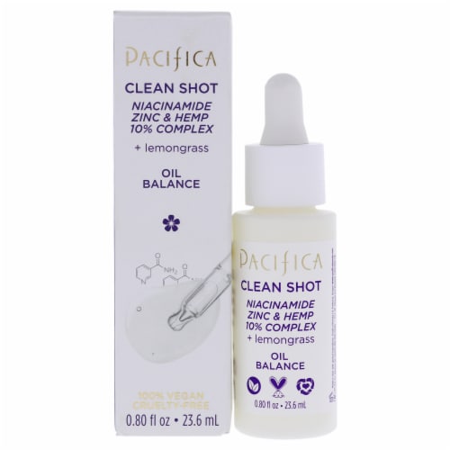 Pacifica Clean Shot Niacinamide Zinc and Hemp 10 Percent