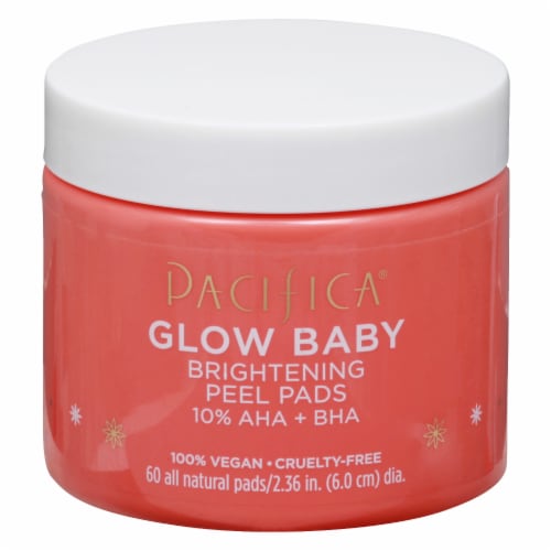 Pacifica® Glow Baby Radiance Peel Pads Perspective: front