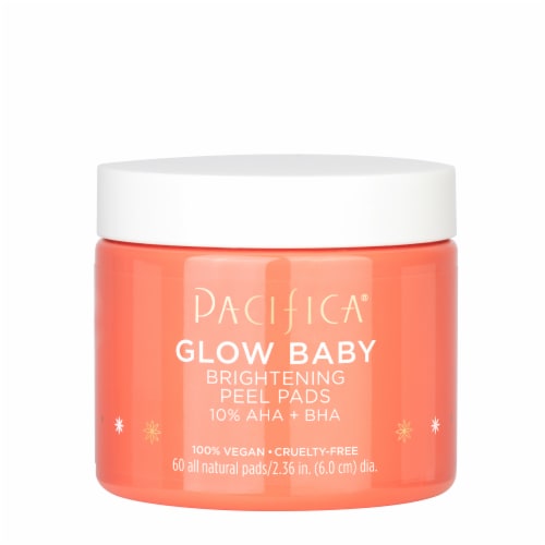 Pacifica® Glow Baby Brightening Peel Pads Perspective: front