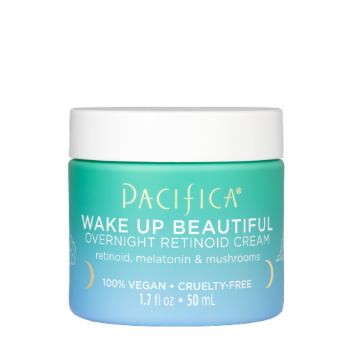 Pacifica® Wake Up Beautiful Overnight Retinoid Cream Perspective: front