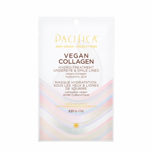 Pacifica® Vegan Collagen Hydro-Treatment Undereye & Smile Lines Spot Masks Perspective: front