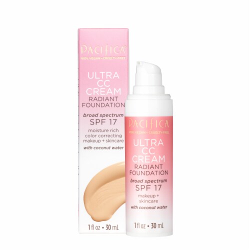 Pacifica Ultra Neutral & Fair CC Cream Radiant Foundation Perspective: front