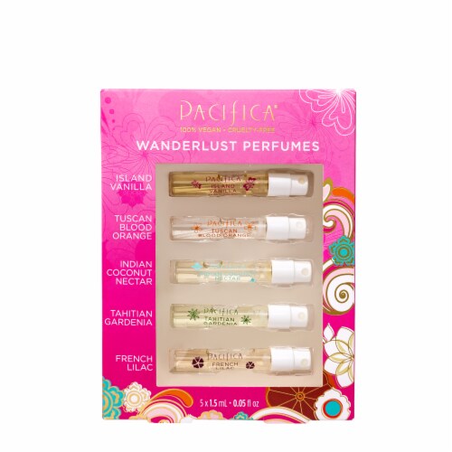 Pacifica Wanderlust Perfumes Set Perspective: front