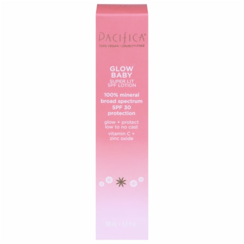 Pacifica Glow Baby Super Lit SPF 30 Lotion Perspective: front