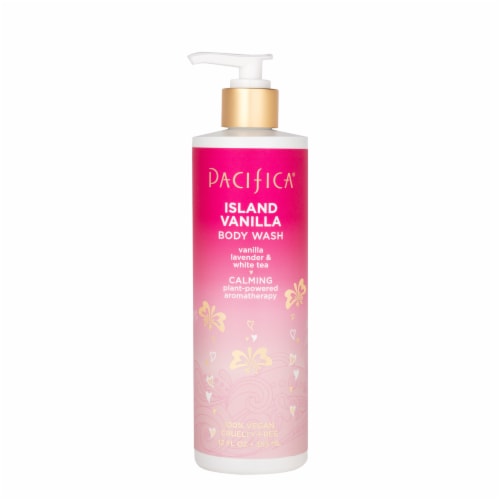 Pacifica Island Vanilla Body Wash Perspective: front