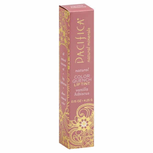 Pacifica Vanilla Hibiscus Color Quench Lip Tint Perspective: front