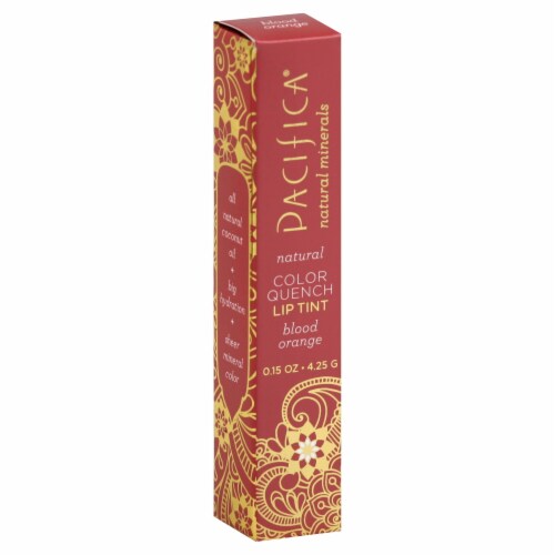 Pacifica Tuscan Blood Orange Color Quench Lip Tint Perspective: front