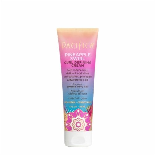 Pacifica® Pineapple Swirl Curl Defining Cream Perspective: front