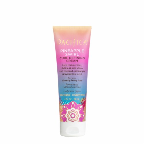 Pacifica® Pineapple Swirl Curl Defining Cream Perspective: front