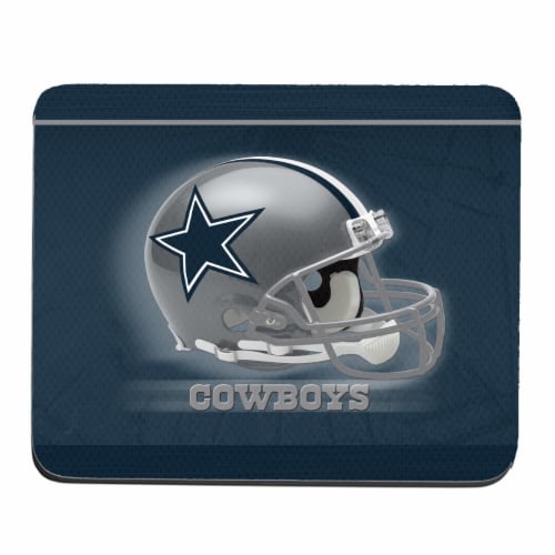 Memory Company Dallas Cowboys Helmet Design Mouse Pad Perspective: front