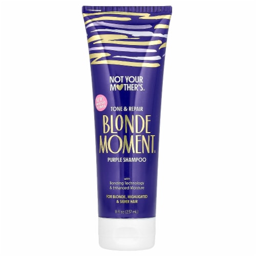 Not Your Mother's® Blonde Moment Purple Treatment Shampoo for Blonde Hair Perspective: front