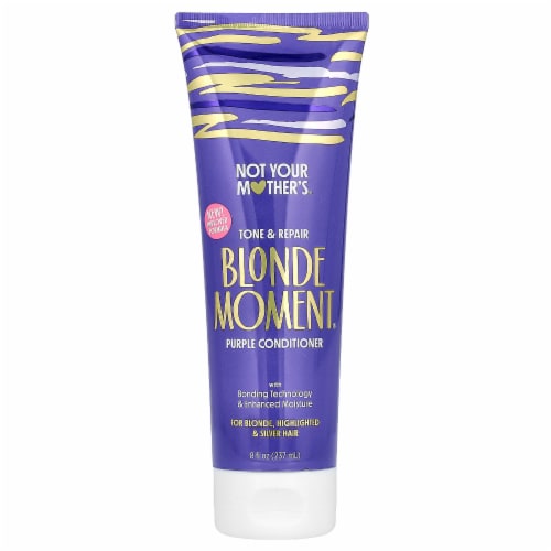 Not Your Mother's® Blonde Moment™ Purple Conditioner Treatment for Blonde Hair Perspective: front