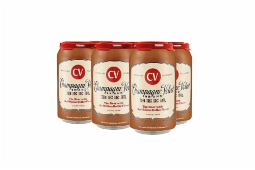 Upland Champagne Velvet Pilsner Beer Perspective: front