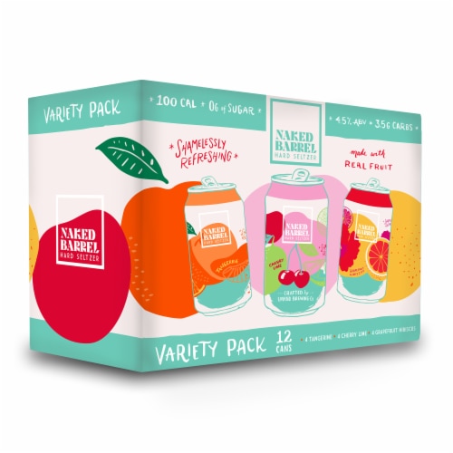 Upland Seltzer Hard Seltzer Variety Pack Perspective: front