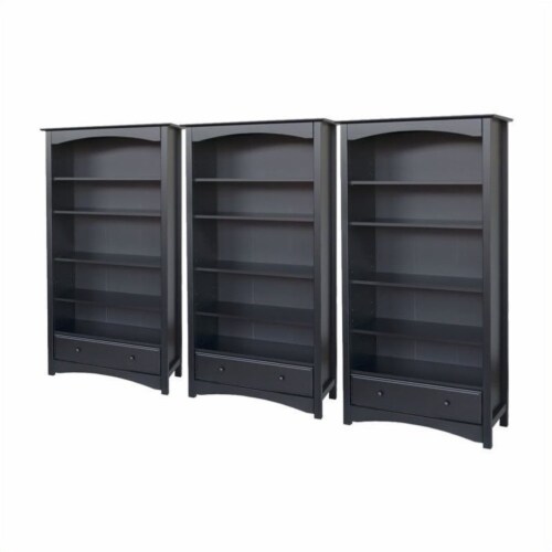 Davinci mdb bookcase shop white