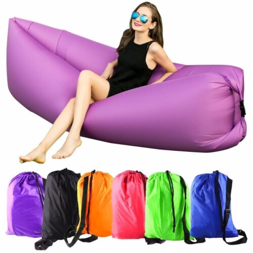 Vitazon BK3152 Infinitude Lounger Chair with Carry Bag Purple 1