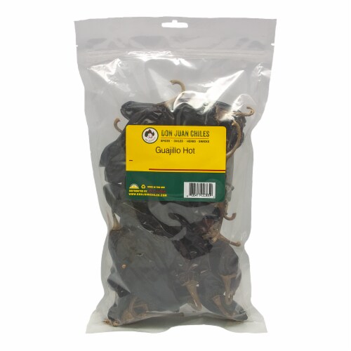 Don Juan Guajillo Hot Whole Dried Chile Perspective: front