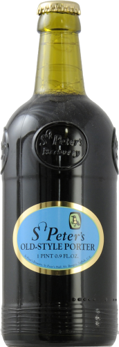 St. Peter's Old Style Porter Beer Perspective: front