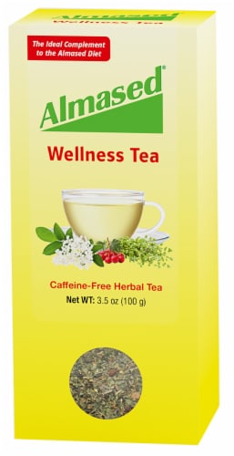Almased Wellness Caffeine Free Herbal Tea Perspective: front