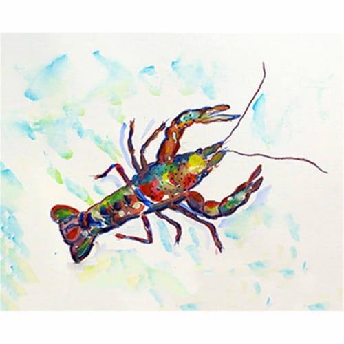 Betsy Drake PM986A Crayfish A Place Mat - Set of 4 Perspective: front