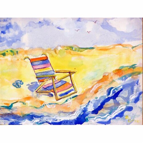 Betsy Drake PM518 Betsys Chair Place Mat - Set of 4 Perspective: front
