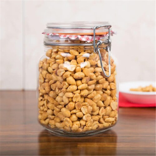 Cal Mil C3336JAR 34 oz Hermetic Jar - Clear Perspective: front